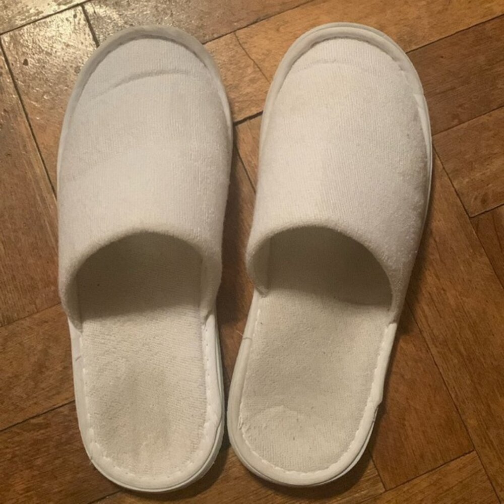 Well worn slippers